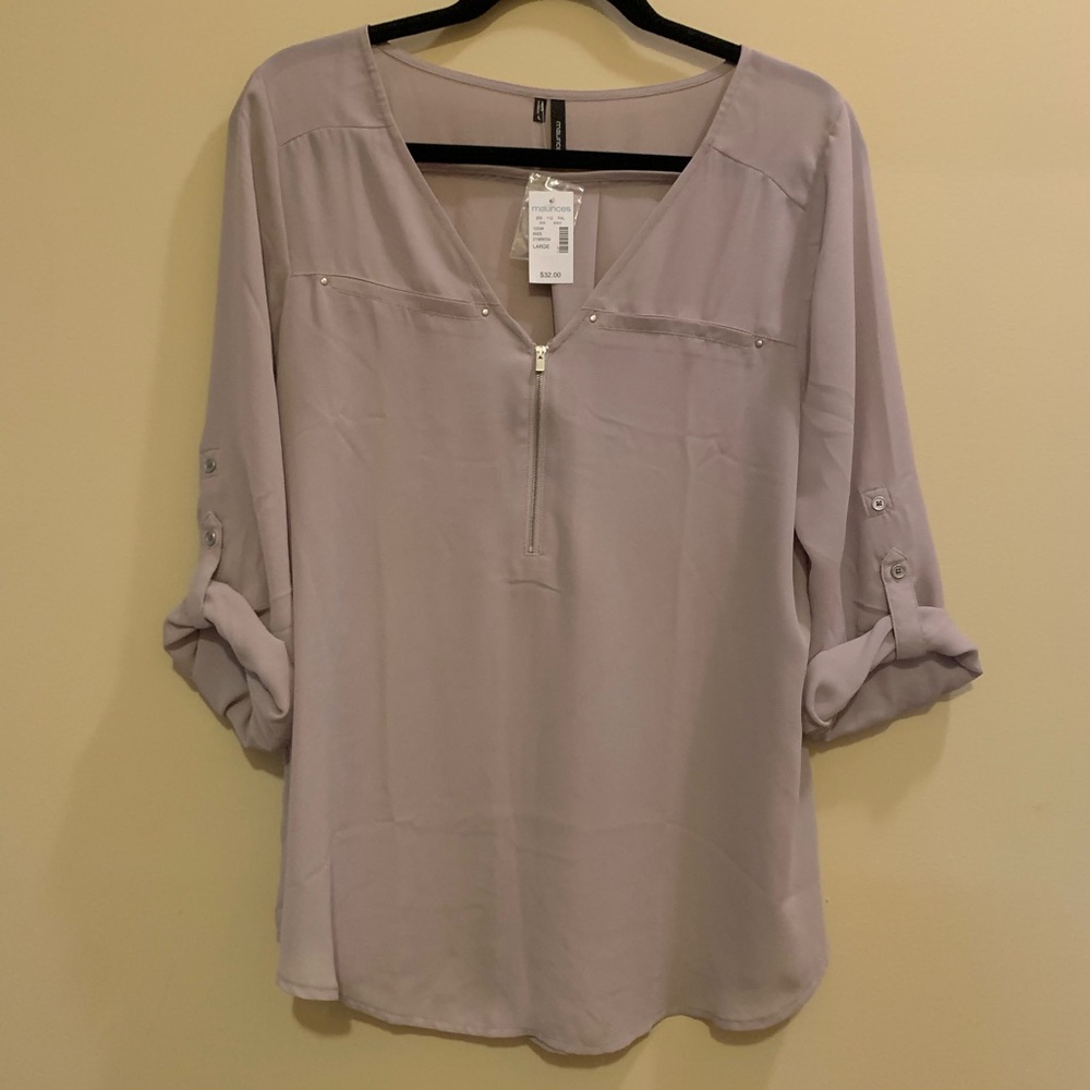 Maurices sheer blouse